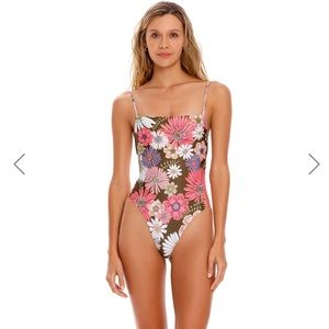 Kali Sustainable One Piece AguaBendita Swim NWT